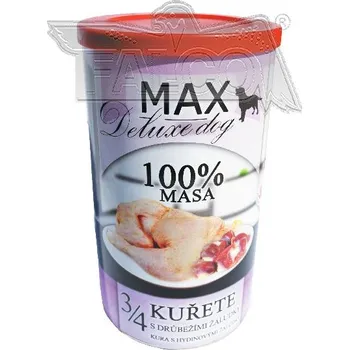 Krmivo pro psa MAX 3/4 KUŘETE S DR. (R)ALUDKY 1200g 20ks + extra výběr z 4000 produktů