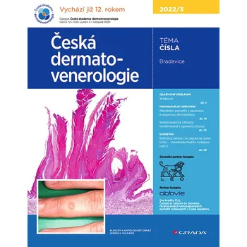 Učebnice Česká dermatovenerologie 2022/3