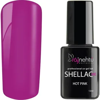 Lak na nehty Ráj nehtů UV gel lak Shellac Me 12ml - Hot Pink