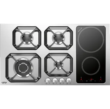 Varná deska Lofra HLS9G2I retro plynová deska s indukční dvouplotýnkou 90cm