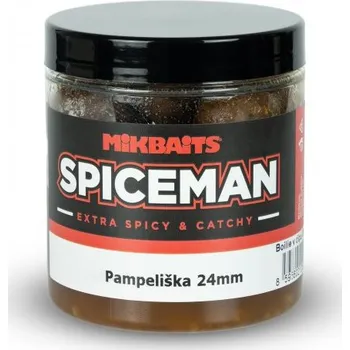 Boilies Mikbaits Spiceman Boilie v Dipu - Pampeliška - 24mm/250ml
