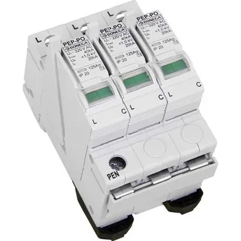 Jistič 29-30-CV PEP-PO Svodič přepětí PEP-PO varistorový 3P Typ C (třída II), Bonega