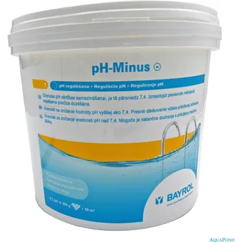 Bazénová chemie BAYROL pH minus 6 kg, granulát pro snížení pH bazénové vody
