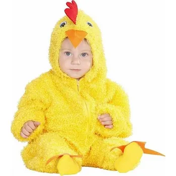 WIDMANN Dětský kostým Kuřátko vel. 80 (6-12 měsíců) barva Žlutá