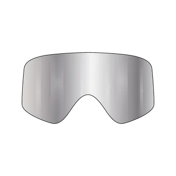 Motocyklové brýle VonZipper Porkchop Spare Injected Lens Gray Chrome