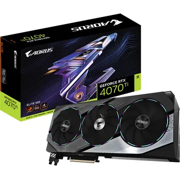 Grafická karta Gigabyte GeForce RTX 4070 Ti Aorus Elite 12 GB (GV-N407TAORUS E-12GD)