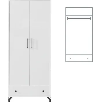 Ložnice Meblar Šatní skříň Bergen BE1