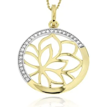 Přívěsek Zlatnictví U Kostela Zlatý přívěsek květina 954ž 693564905