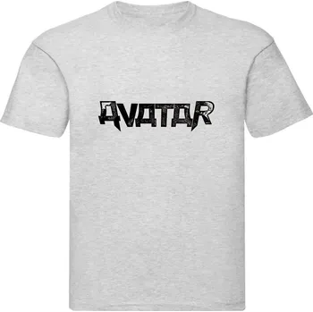 šedivé pánské triko Avatar