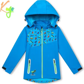 Chlapecká bunda Chlapecká softshellová bunda - KUGO HK3123, modrá Barva: Modrá, Velikost: 128