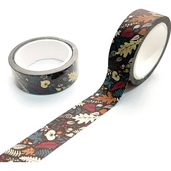 Náplň do diáře CuteArt Washi páska se zlatým potiskem: Gold Fall