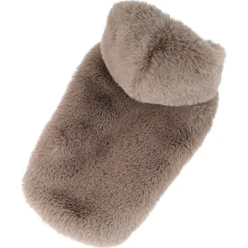 Obleček pro psa Bunda Fox s kapucí - šedá M