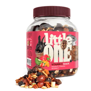 Krmivo pro hlodavce Little One směs s vitaminem C 180 g