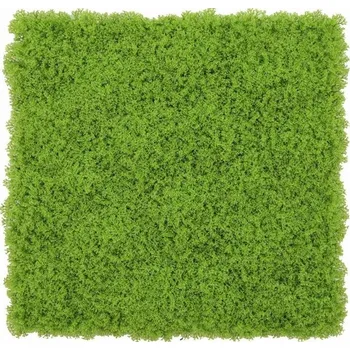 umělá květina MECH islandský světle zelený, dílec 50 x 50 cm (Umělý živý mech Island light green, dílec 50 x 50 cm)