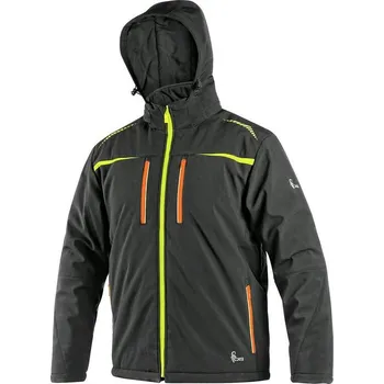 pracovní bunda CXS Bunda NORFOLK SOFT CXS, různé barvy Velikost XXXL black/yellow