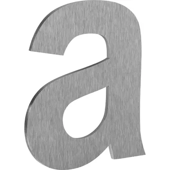 Walteco Domovní číslo "a", 96mm, nerez