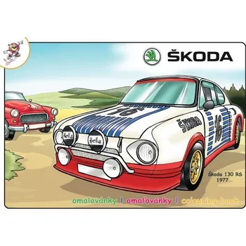 omalovánky Omalovánky A5 - Škoda - 1995