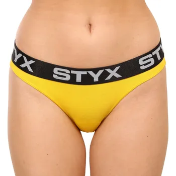 Kalhotky Dámské kalhotky Styx sportovní guma žluté (IK1068) M Možnost vrácení zboží ZDARMA do 120 dnů!