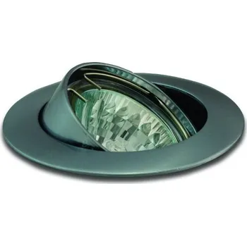 VPD-LR50/CHB Svítidlo podhledové lité výklopné 50W 12V GU5,3 - chrom broušený, Panlux