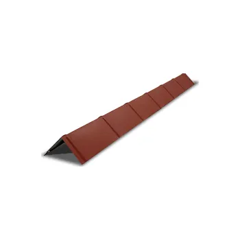 Střešní krytina Hřebenáč trapézový - plechová krytina Blachotrapez Aluminium STUCCO