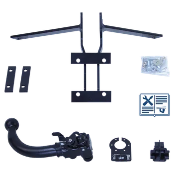 Tažné zařízení AUTO-HAK tažné zařízení Odnímatelné včetně TowTec elektropřípojky 7pólové univerzální - SAAB 9-3 Kabriolet