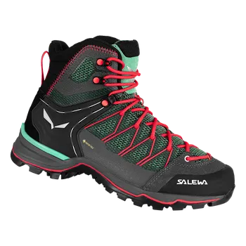 Dámská treková obuv Dámské trekové boty SALEWA Mtn trainer lite mid GTX EU 38, Feld Green/Fluo Coral