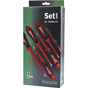 Šroubovák 101999/PZ Sada šroubováků VDE, PZ, 6 ks, Haupa