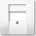 2CKA001710A3162 Kryt zásuvky reprod., HDMI, USB, VGA, USB nabíječky, studio bílá, ABB Future linear, Solo, Busch-axcent