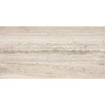 Alba, dekor, 30x60 cm, hnědošedá