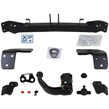 Tažné zařízení Westfalia tažné zařízení Odnímatelné včetně TowTec elektropřípojky 7pólové typová - MITSUBISHI ECLIPSE CROSS