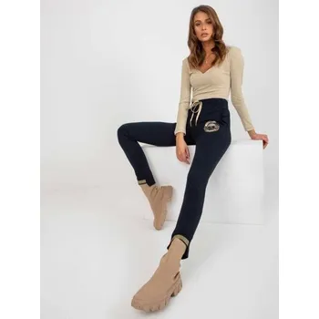 Dámské tepláky s potiskem MYRTLE námořnicky modré