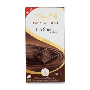 Čokoláda Lindt Hořká čokoláda bez přidaného cukru 55 % 100 g