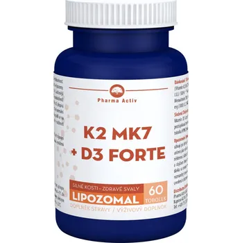 Pharma Activ Lipozomal K2 MK7 + D3 Forte 60 tob.