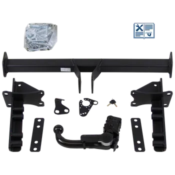 Tažné zařízení GDW tažné zařízení Odnímatelné Tažné rameno zasunuté zespodu - LAND ROVER RANGE ROVER VELAR