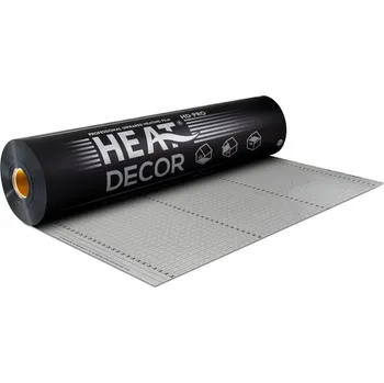 Topná rohož Topná fólie HD-PRO 80 W/bm (80 W/m2, šíře 100 cm) - Heat Decor