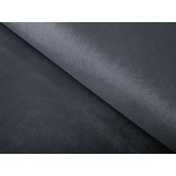 Sametová látka Velvet Premium SVP-004 Antracitově šedá - šířka 280 cm
