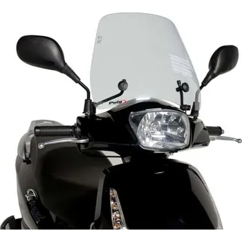 Puig Wingshield Trafic Peugeot Tweet 50/125/RS (UNI) Kouřová (H)