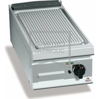 Kuchyňský gril Grilovací plotna Bertos LXE9FR4P/CPD Varianta: Grilovací plotna Bertos LXE9FR4P/CPD