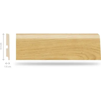 Soklová lišta Swiss Krono P85 - Dub Lark D4576