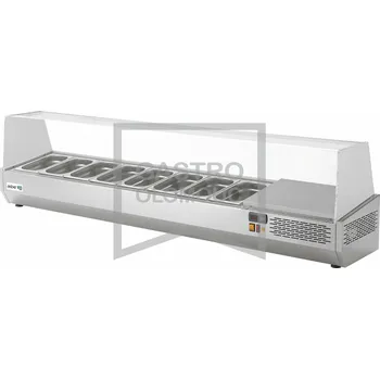 Pizza chladící pultová vitrína Asber GV-180 (GN1/4) Varianta: Pizza chladící pultová vitrína Asber GV-180 (GN1/4)