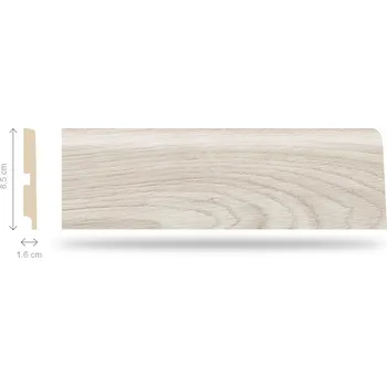 Soklová lišta Swiss Krono P85 - Dub Stork D4573