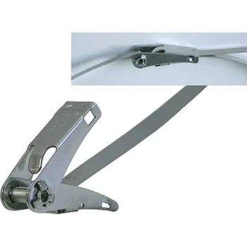 262970/1100 Páska vázací z nerezové oceli SS 316 s ráčnou 10 x 1100 mm, Haupa