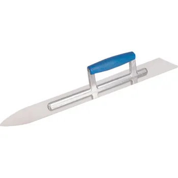 Zednické hladítko Hladítko nerezové šavlové 500 mm vyztužené