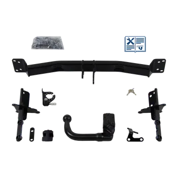 Tažné zařízení Brink tažné zařízení Odnímatelné včetně TowTec elektropřípojky 7pólové typová - FIAT 500X