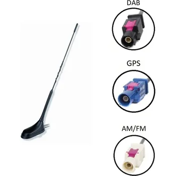 Autoanténa CAL-7677840 Calearo Anténa 16V AM FM DAB GNSS aktivní CAL-7677840