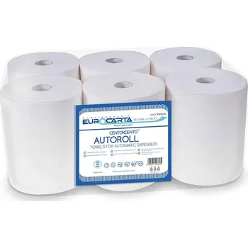 Papírový ručník Papírový ručník v roli pro zásobníky AutoCut celulóza | 6 rolí