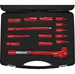 110873 Kufr na nářadí VDE 3/8“ - vybavený, 14 ks, Haupa