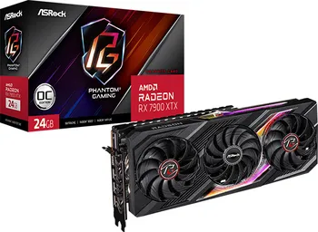 Grafická karta ASRock Radeon RX 7900 XTX Phantom Gaming OC (RX7900XTX PG 24GO)