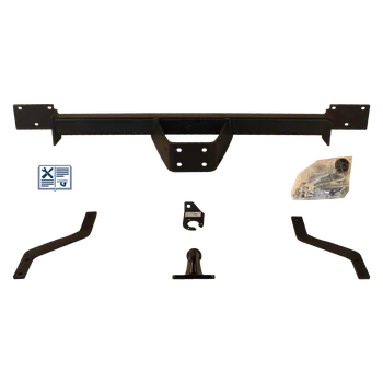 Tažné zařízení GDW tažný nosník včetně TowTec elektropřípojky 7pólové typová - PEUGEOT BOXER valník/podvozek