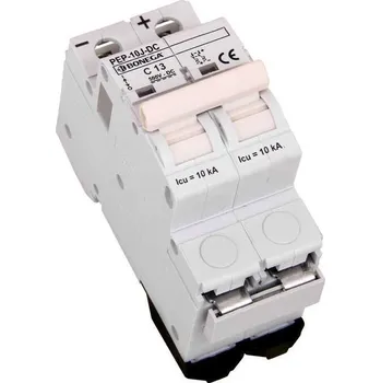 Jistič 30-2013C-PEP-10J-DC Jistič PEP-10J-DC (10 kA) 2P C 13A, Bonega